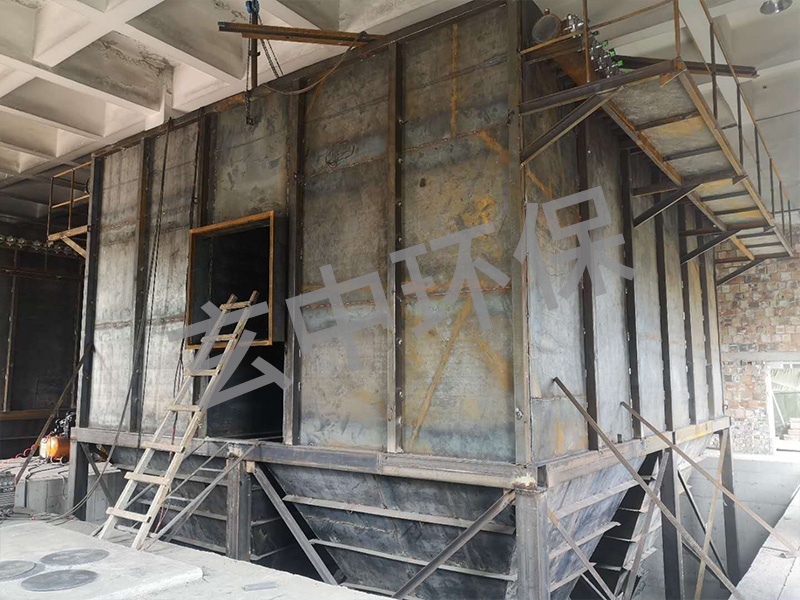 榆中供熱公司2x40T煤粉鍋爐布袋除塵器 榆中供熱公司2x40T煤粉鍋爐布袋除塵器